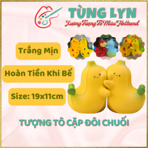 Tô Tượng Cặp Đôi Chuối