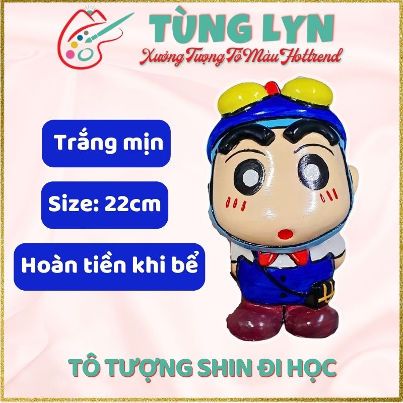 Tô Tượng Shin Đi Học - Size Lớn